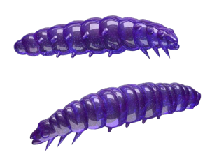 Bild på Libra Lures Larva 45mm (8-pack) Purple with glitter