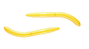 Bild på Libra Lures Fatty D’Worm 75mm (10-pack) Yellow