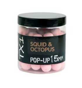 Bild på Shimano TX1 Pop-Up 15mm Squid & Octopus / Washed Pink (80g)