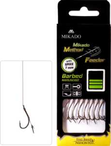 Bild på Mikado Method Feeder (med skruv) 0,16mm | 10cm | Krok #4 (8-pack)