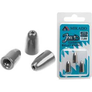 Bild på Mikado Jaws Bullet Weight Tungsten (3 pack) 14,18 gram