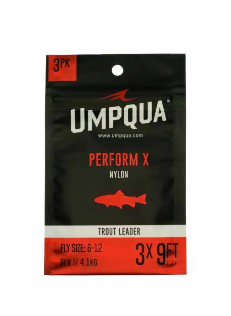 Bild på Umpqua Perform X Trout 9ft (3-pack)