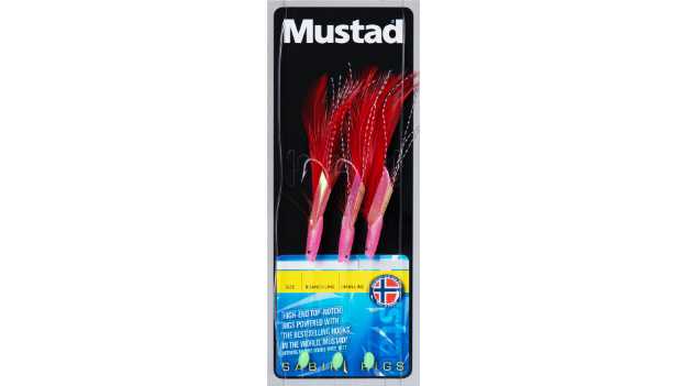 Bild på Mustad Red Hookai Trace #6/0